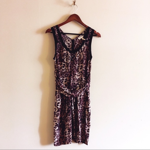 Isabel Marant Leopard Print Silk Dress Ruching 3 - Picture 5 of 6